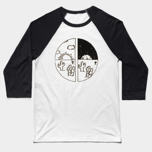 CactusbyDayCactusbyNight Baseball T-Shirt